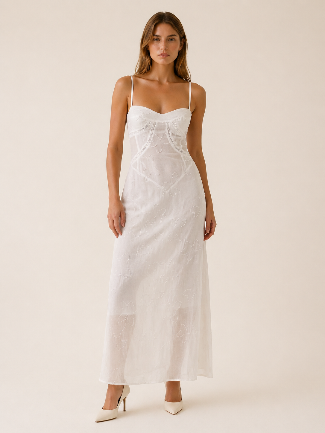 Celeste | Maxi Dress with Strappy Detail
