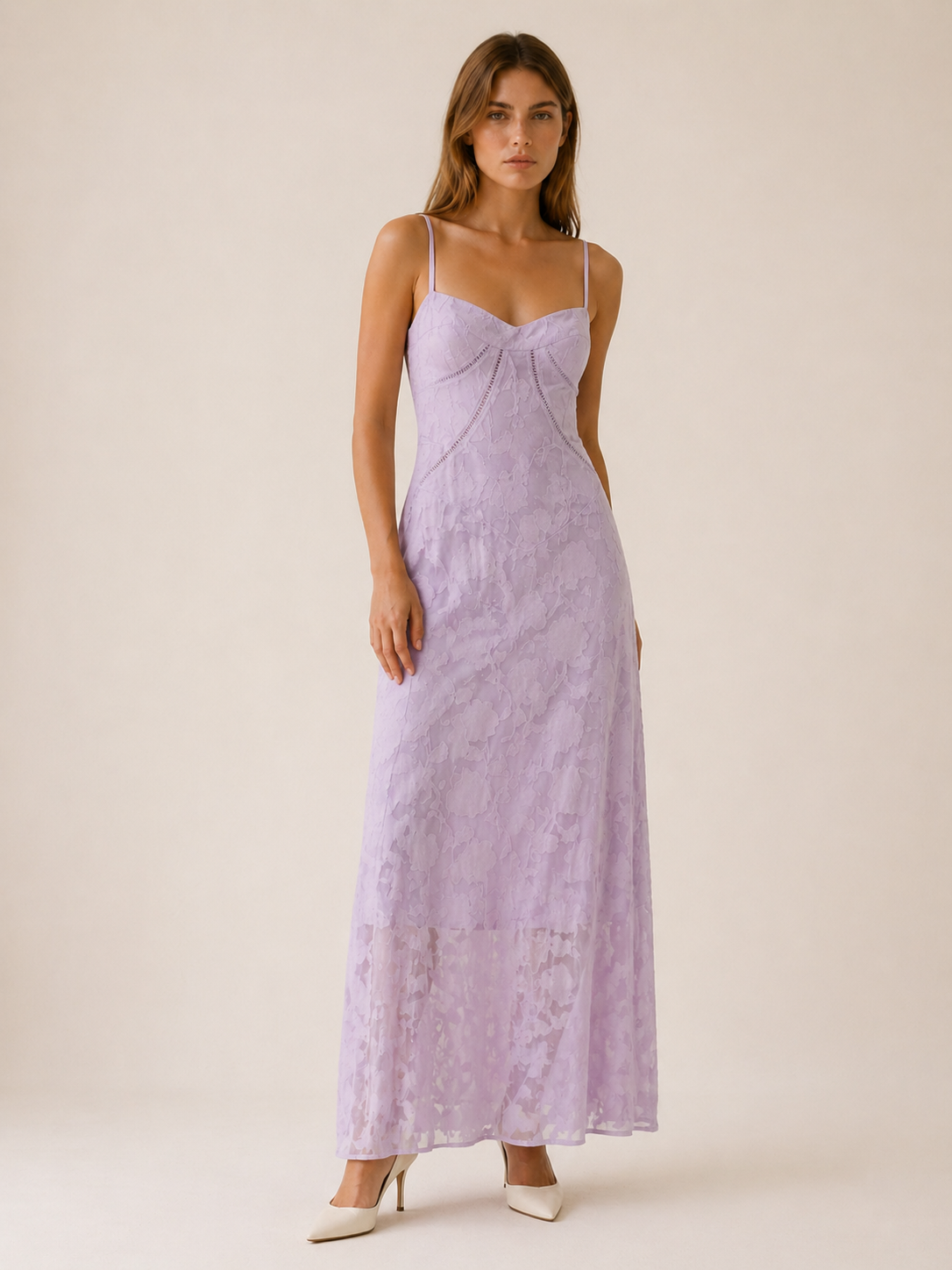 Celeste | Maxi Dress with Strappy Detail