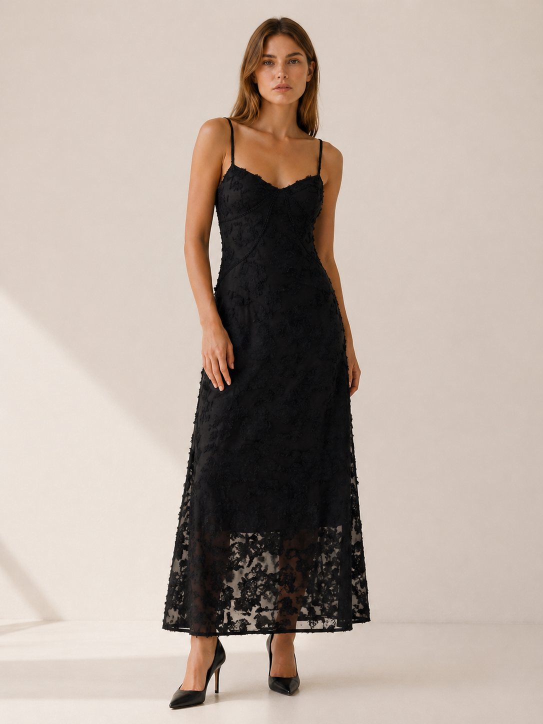Celeste | Maxi Dress with Strappy Detail