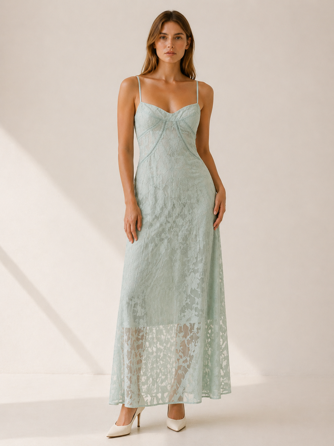Celeste | Maxi Dress with Strappy Detail