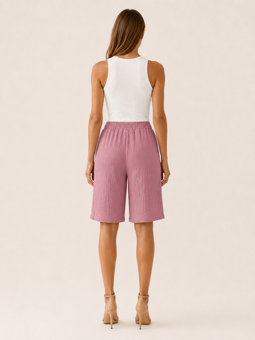 Adora | Women's Wide Leg Drawstring Summer Shorts