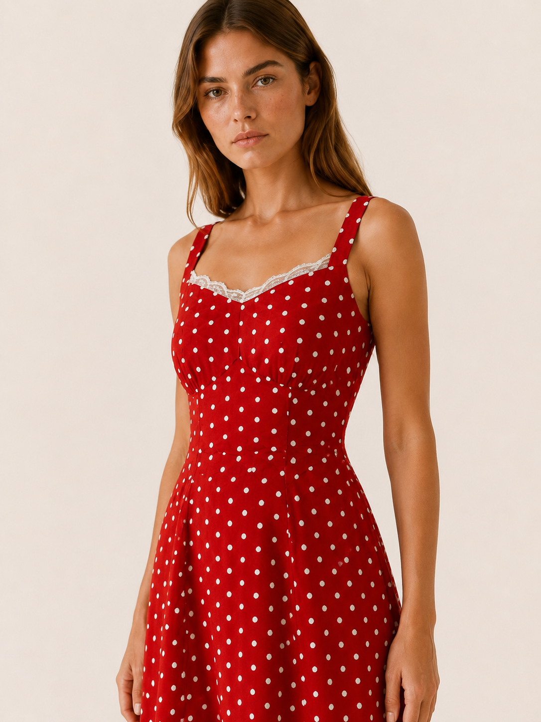 Aurette | Chiffon Maxi Dress with Patchwork Detail Sundress