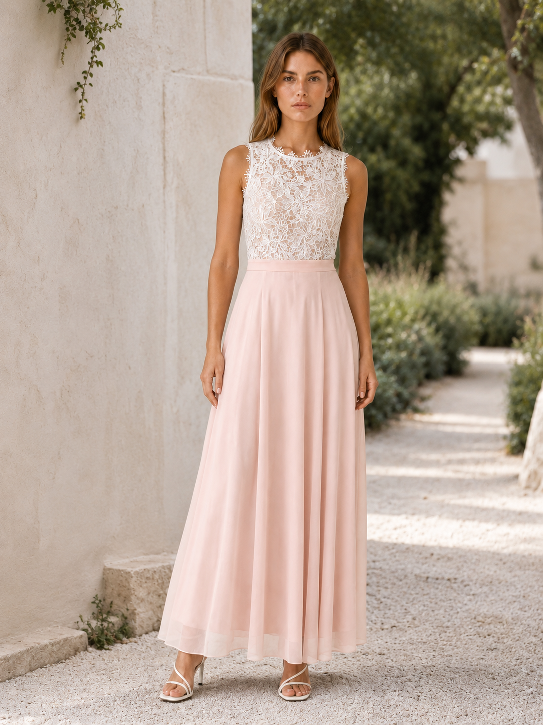 Avrisa | Bodice Maxi Dress with Sleeveless Fit
