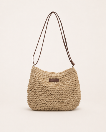 Calyra | Women's Slouchy Woven Summer Shoulder Bag