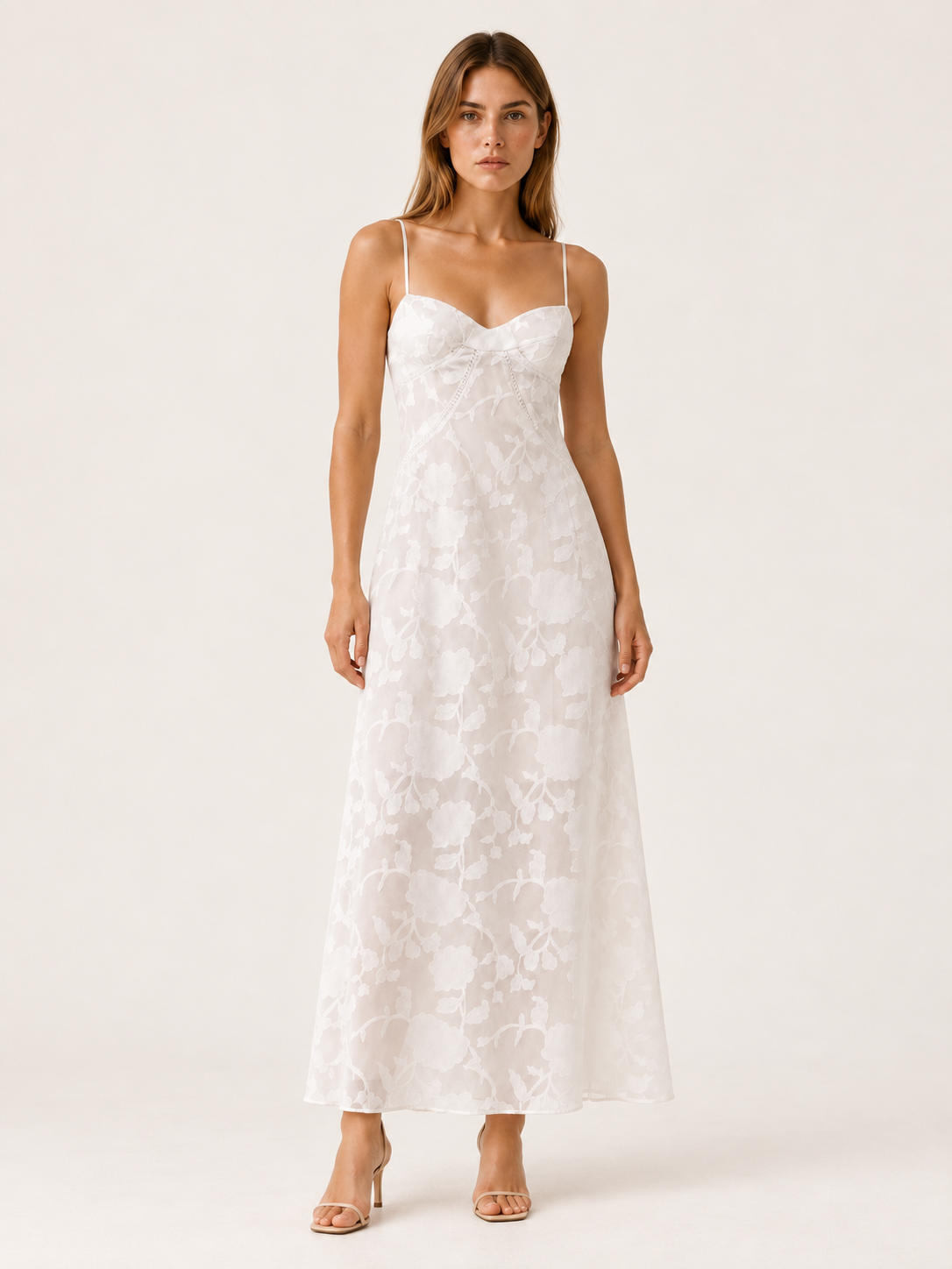 Celeste | Maxi Dress with Strappy Detail