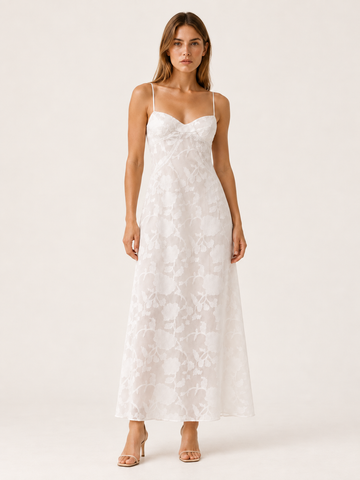 Celeste | Maxi Dress with Strappy Detail