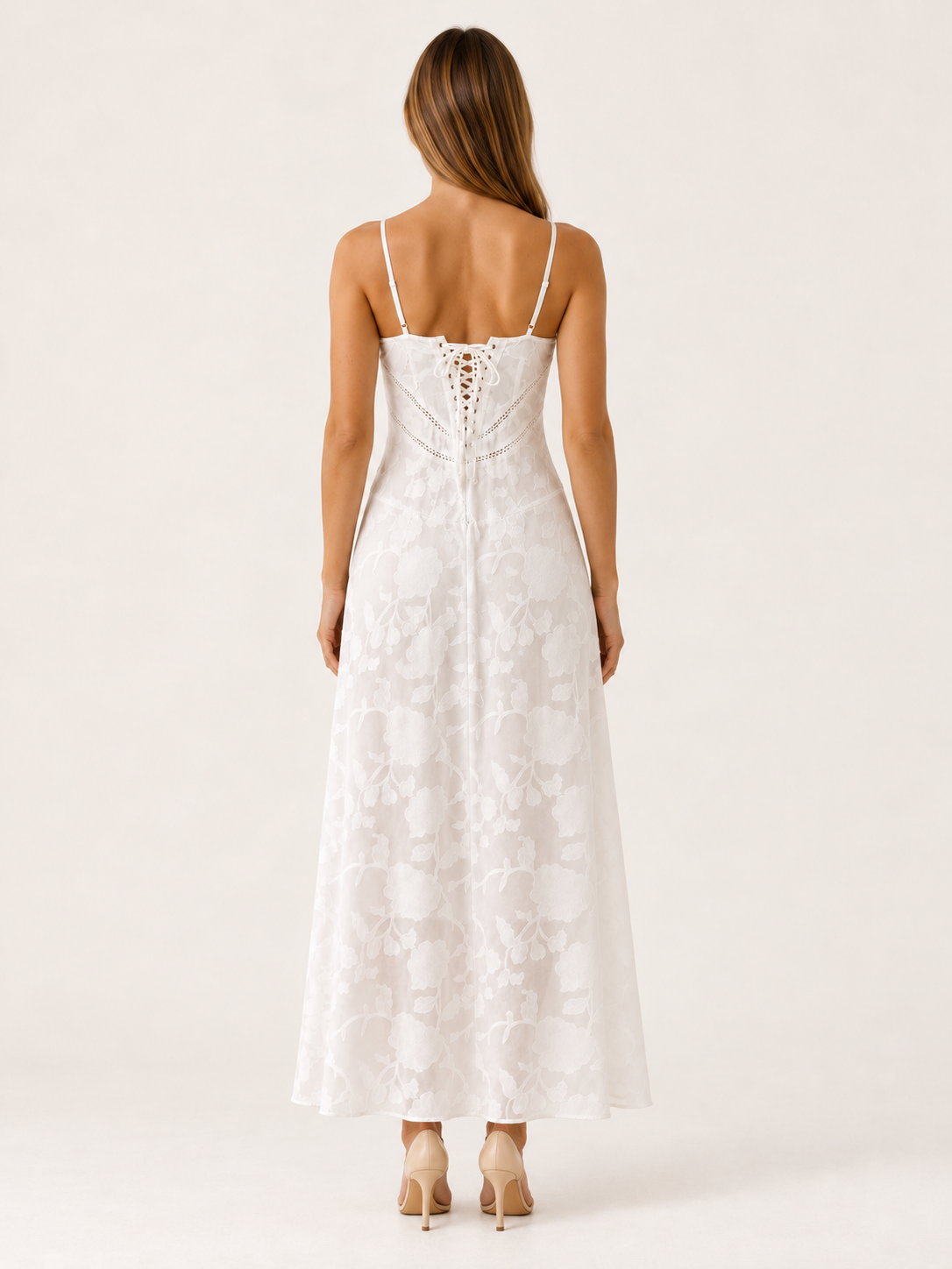 Celeste | Maxi Dress with Strappy Detail