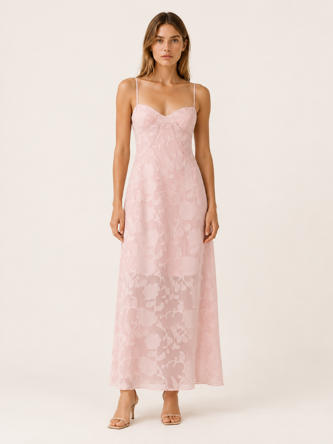 Celeste | Maxi Dress with Strappy Detail