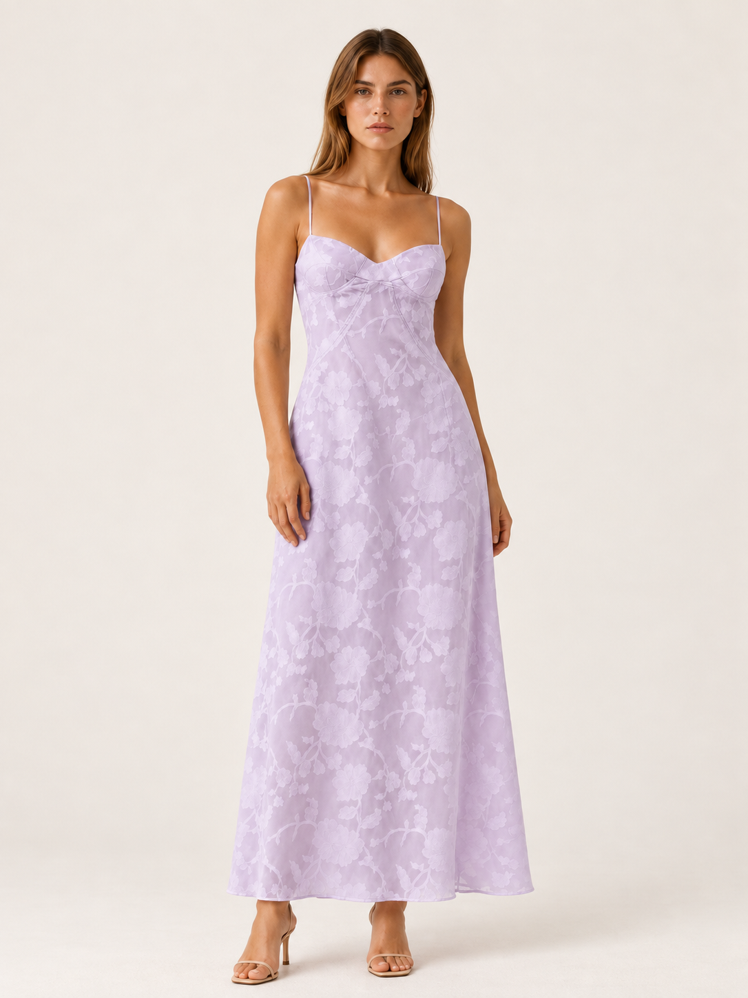 Celeste | Maxi Dress with Strappy Detail