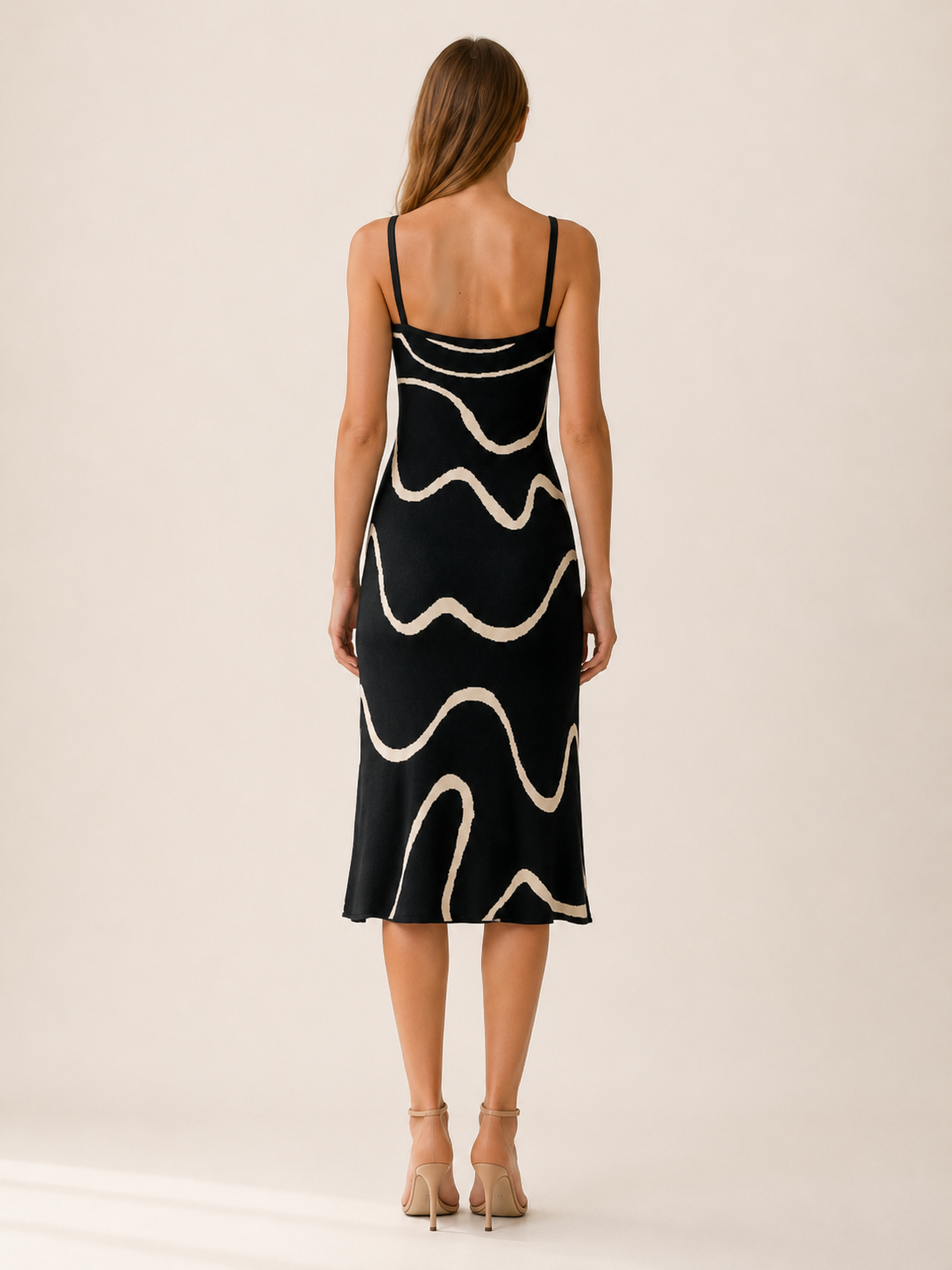 Corina | Knit Midi Dress with Sleeveless Fit