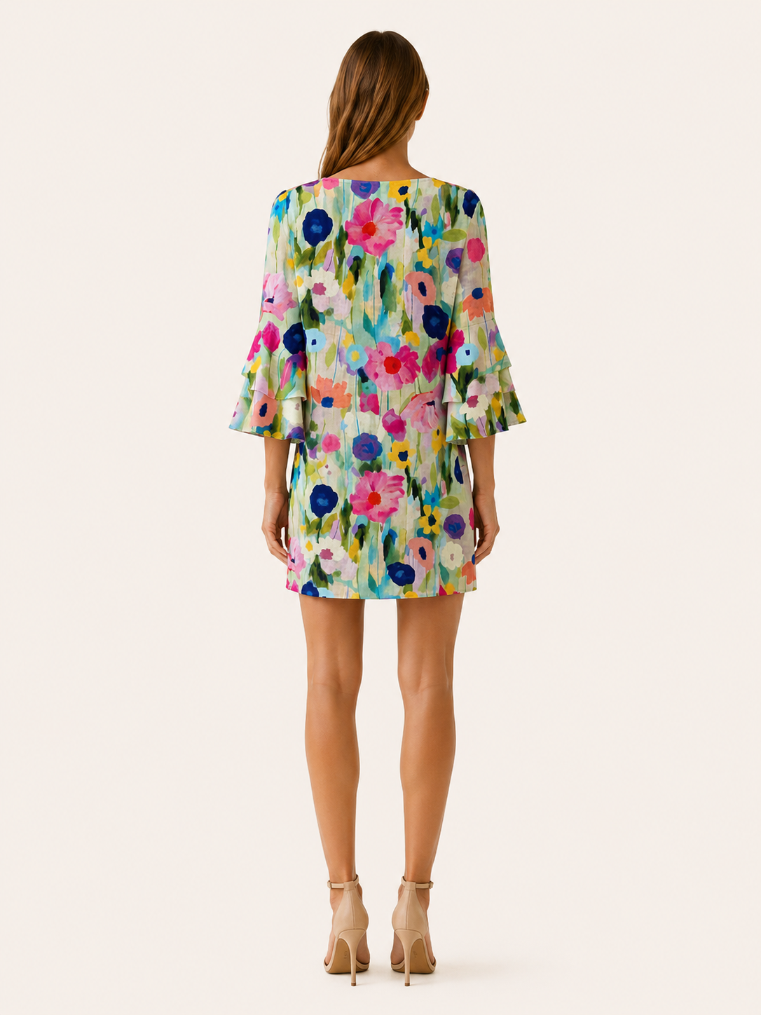 Diana | Mini Dress with V Neck