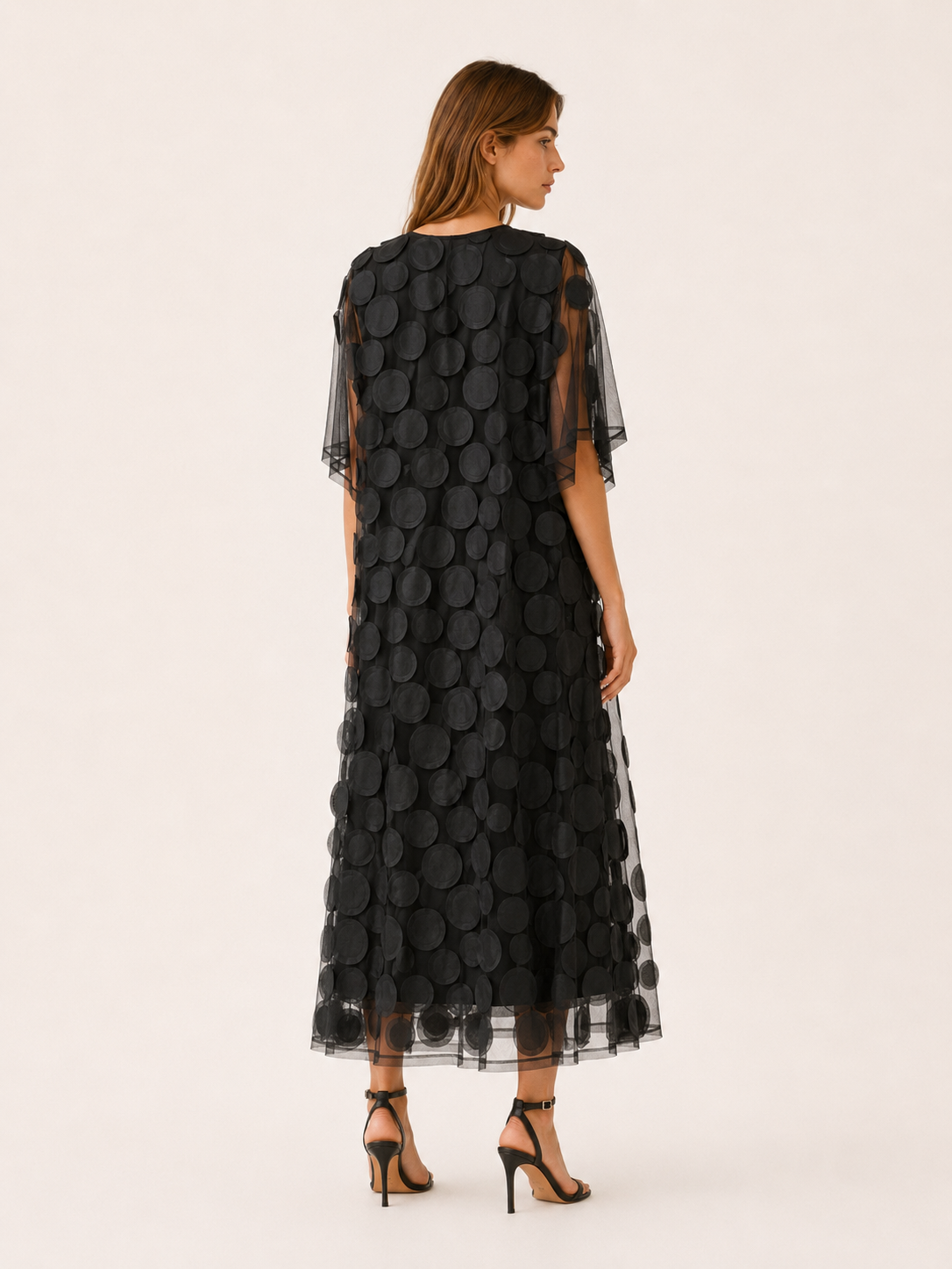 Elfrida | Party Dress with Asymmetric Overlay
