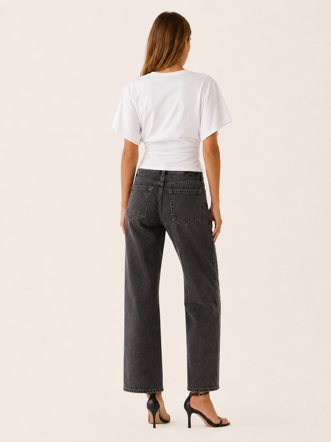 Helena | Women's Flared Sleeve Fitted Waist Top