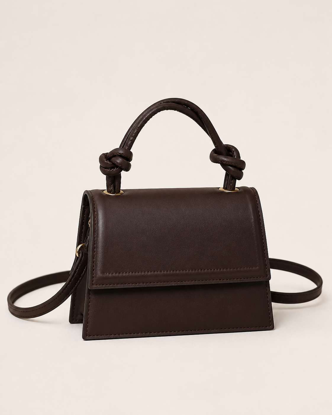 Junia | Women's Knotted Top Handle Crossbody Bag