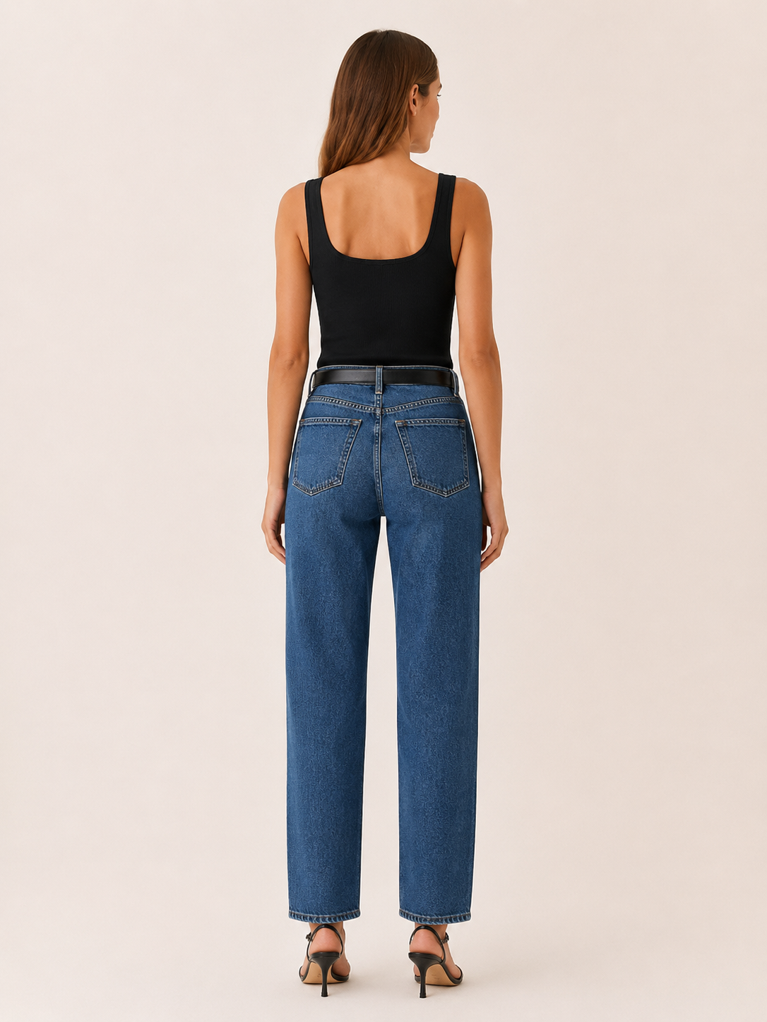 Kara | Women's Ribbed V Neck Knitted Tank Top