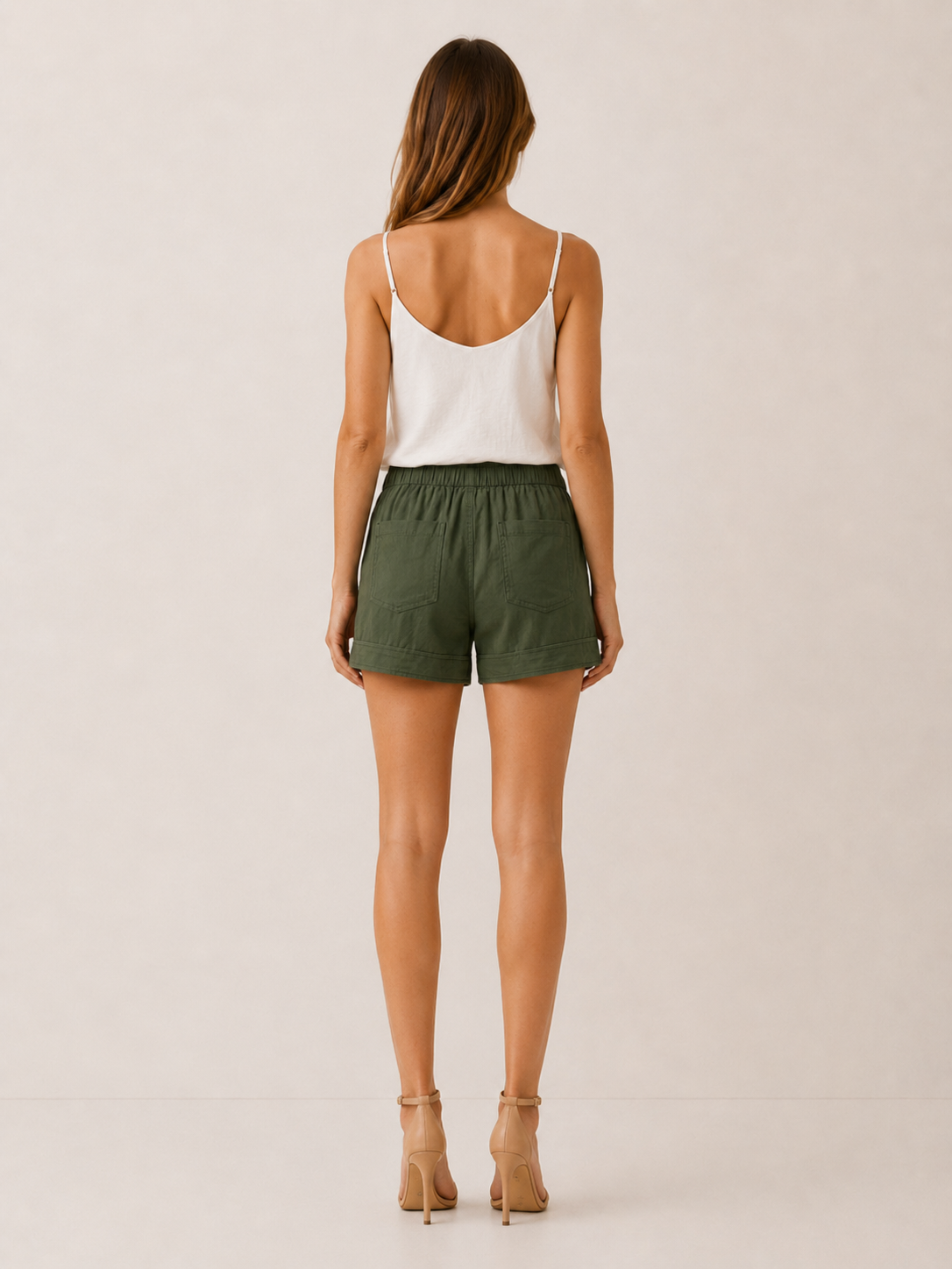 Kiana | Women's Relaxed Elastic Waist Drawstring Shorts