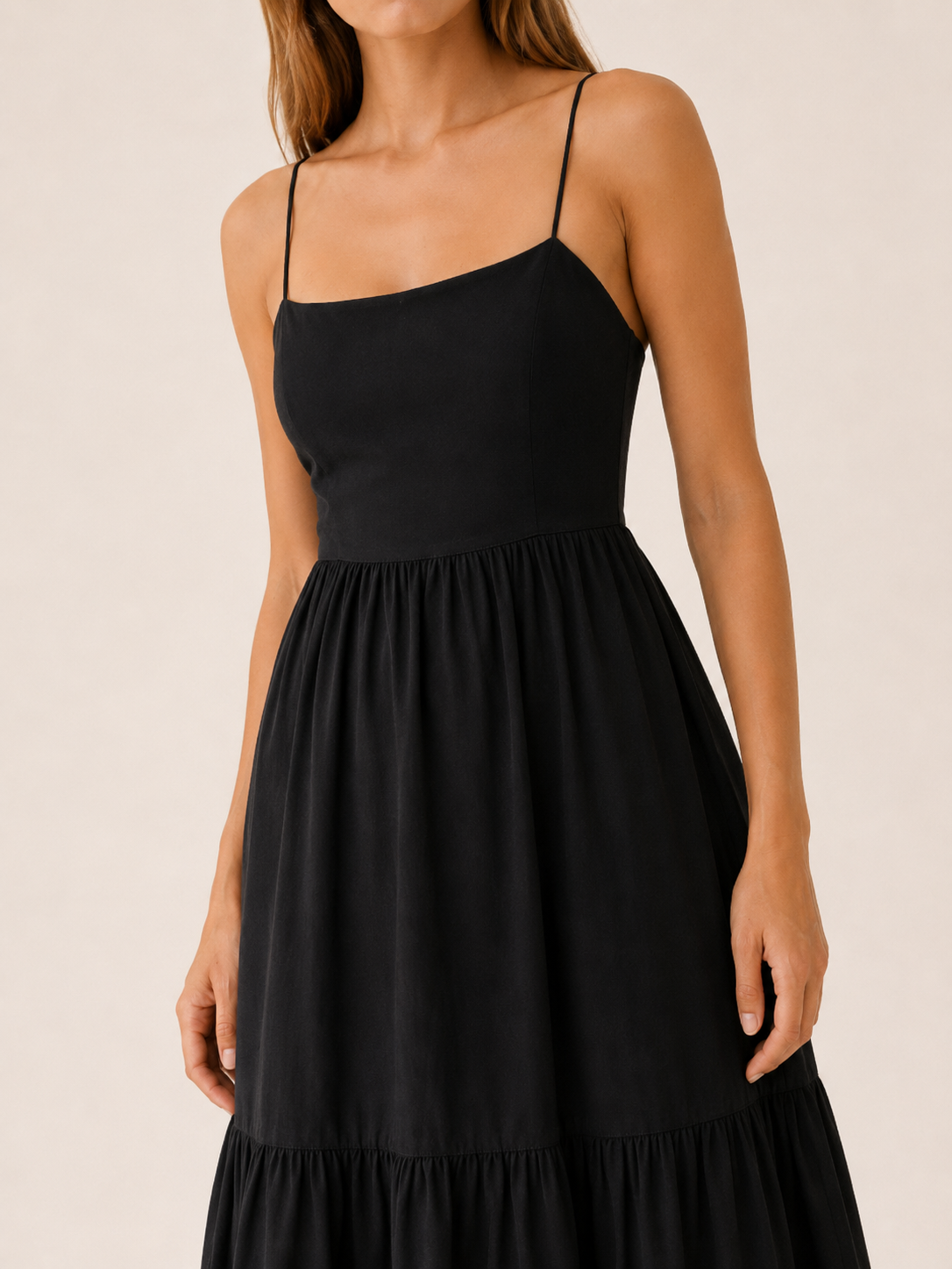 Kovia | Backless Maxi Dress with Sleeveless Flowing Fit