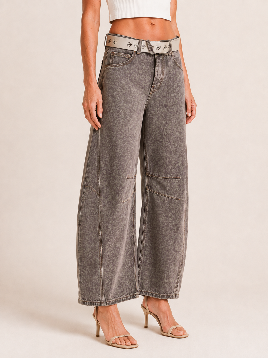 Leilanie | Women's Relaxed Barrel Leg Jeans