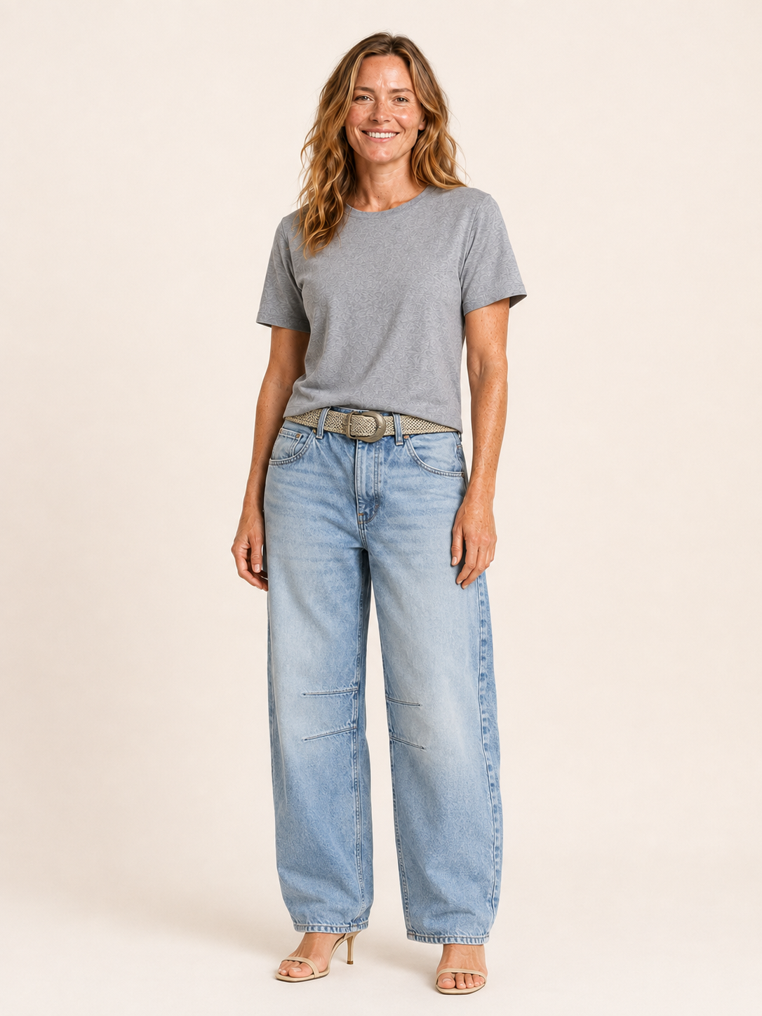 Leilanie | Women's Relaxed Barrel Leg Jeans