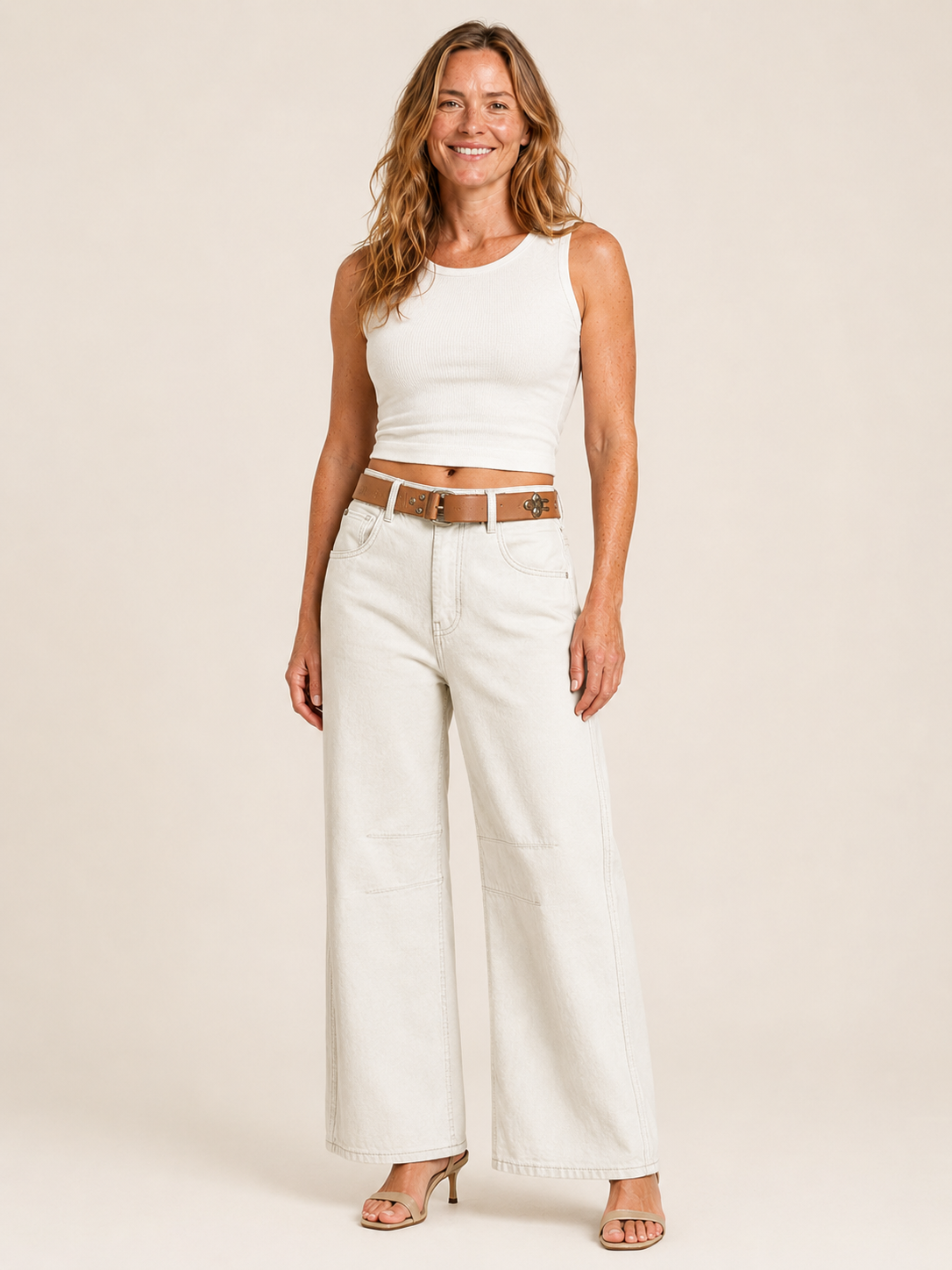 Leilanie | Women's Relaxed Barrel Leg Jeans