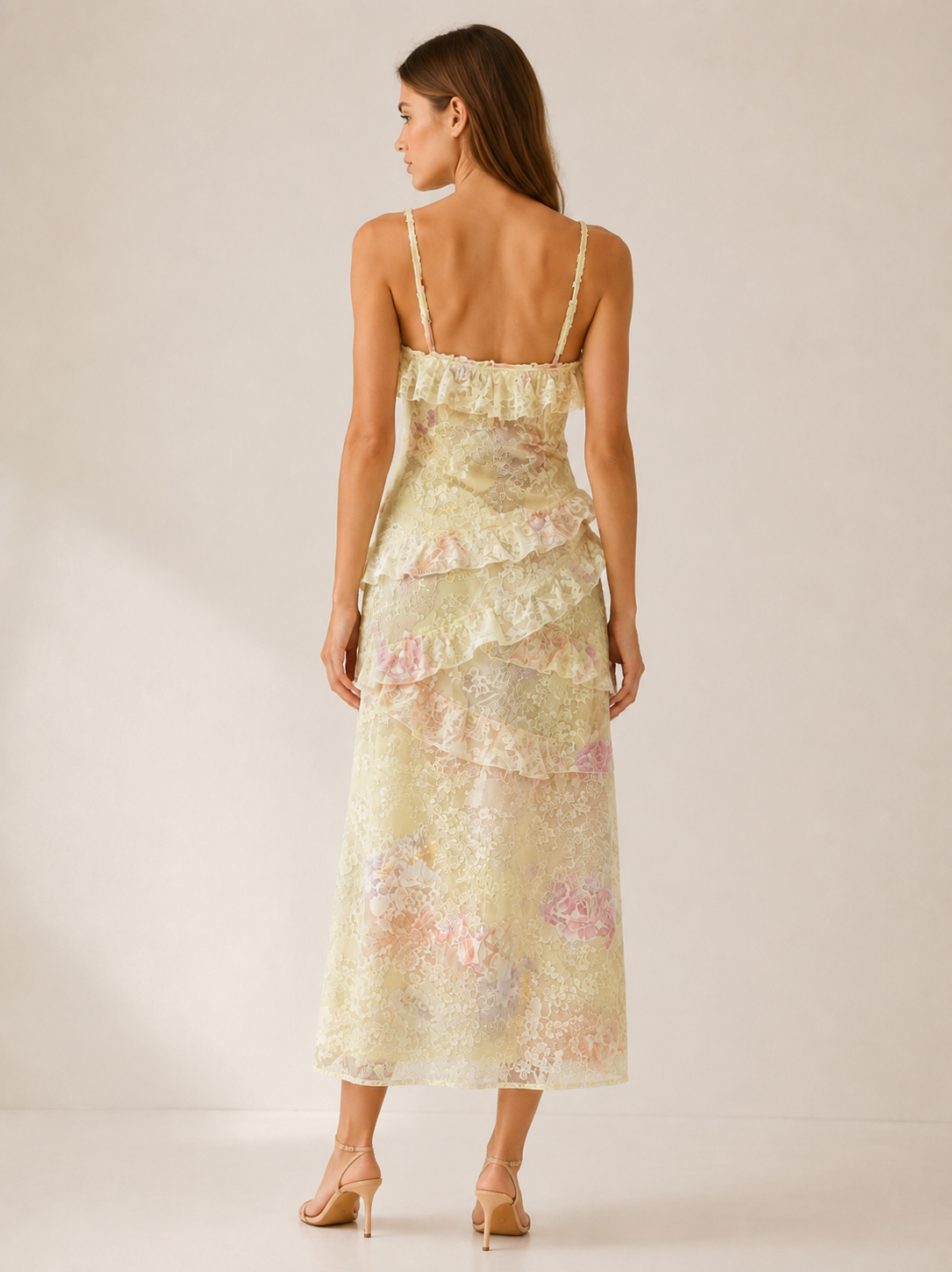 Lumi | Maxi Dress with Tiered Ruffle Detail