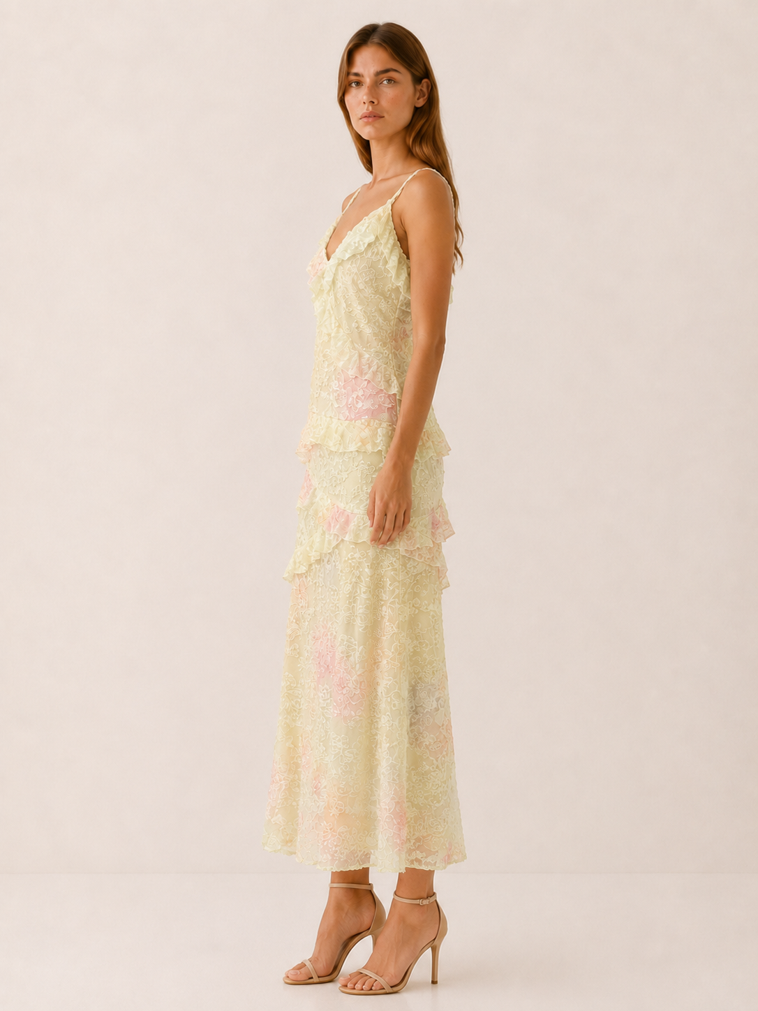 Lumi | Maxi Dress with Tiered Ruffle Detail