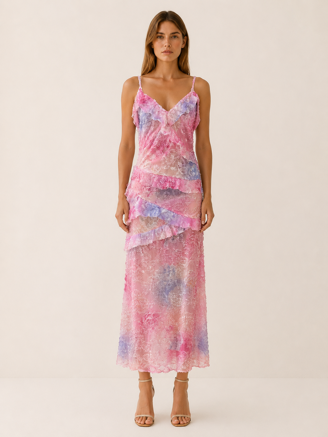 Lumi | Maxi Dress with Tiered Ruffle Detail