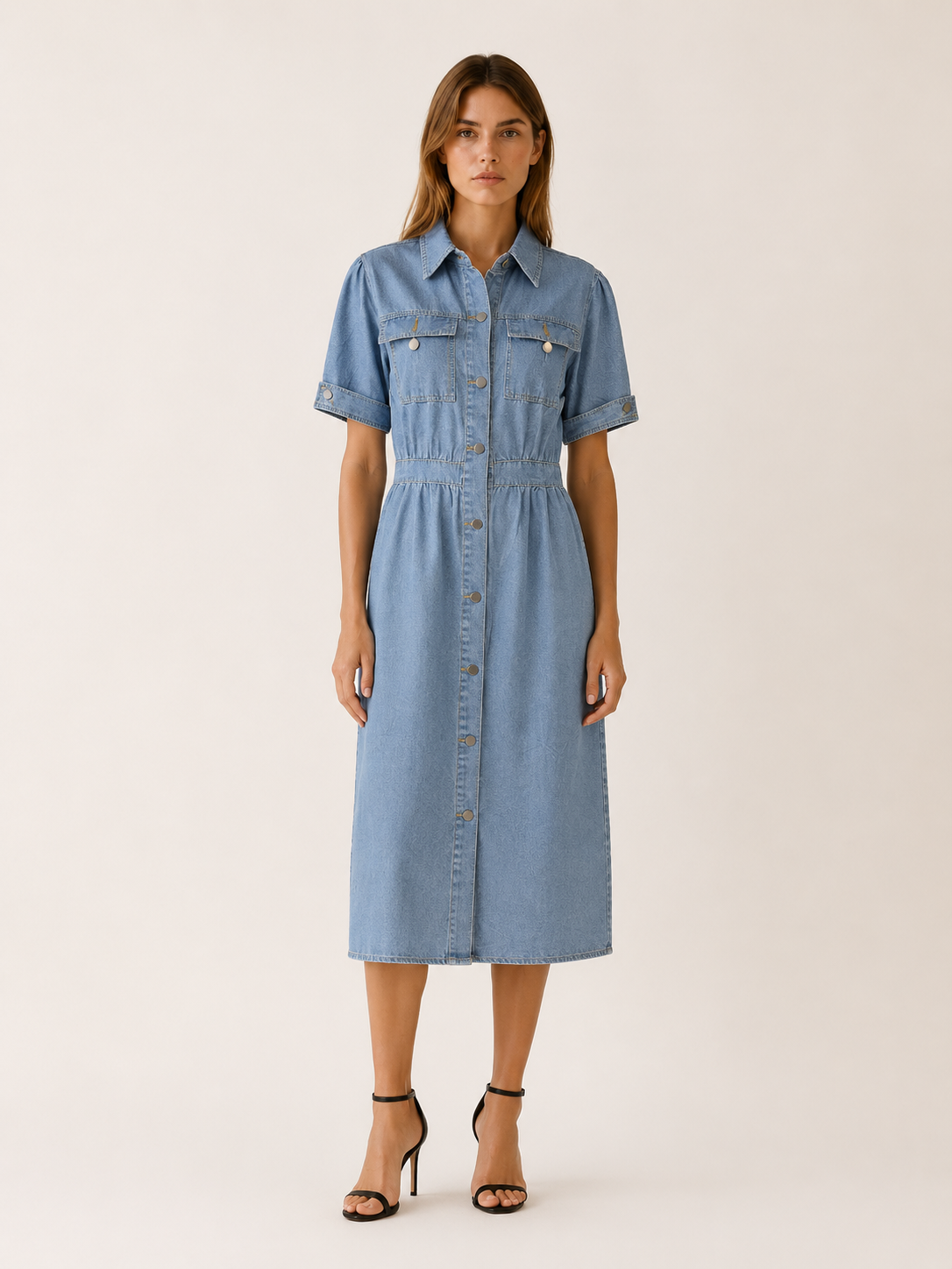 Merritt | Women's Relaxed Fit Everyday Midi Dress