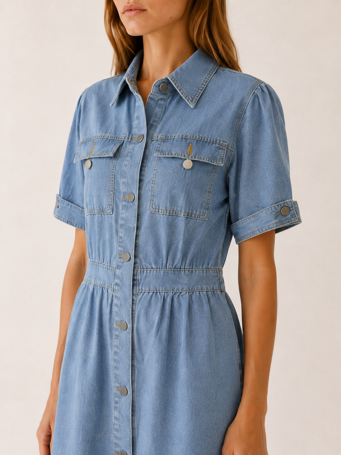 Merritt | Women's Relaxed Fit Everyday Midi Dress