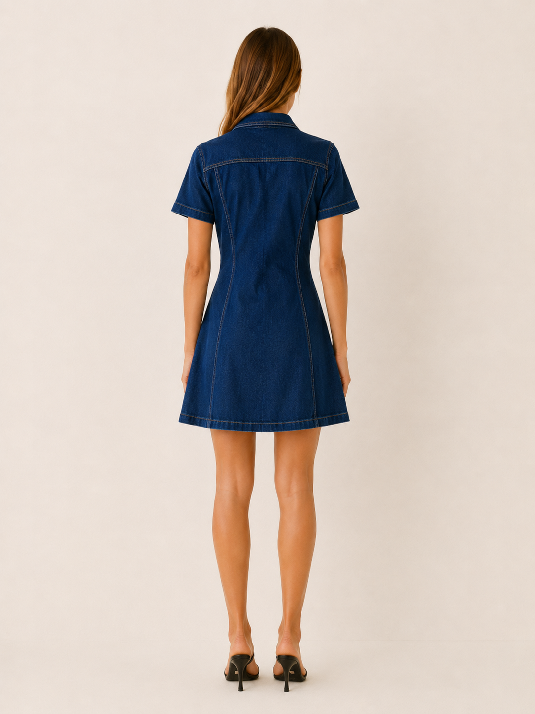 Minka | Mini Dress with Button Front