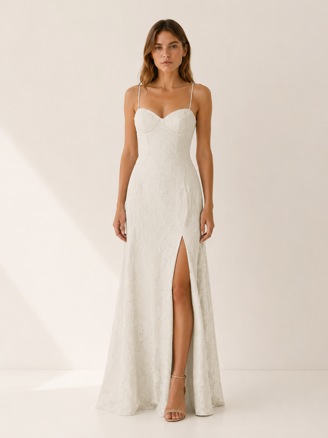 Ondine | Wedding Guest Maxi Dress with Side Slit