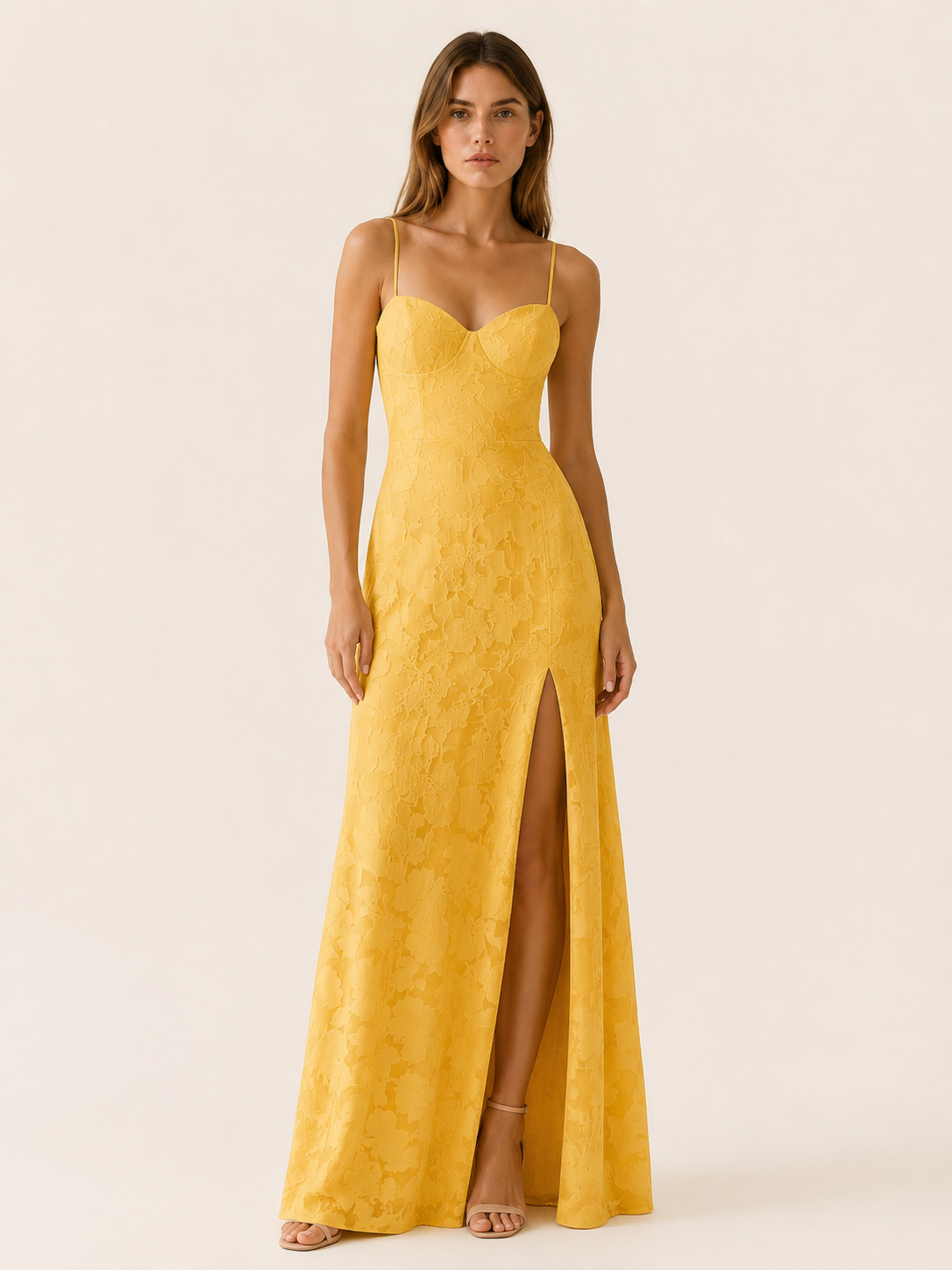 Ondine | Wedding Guest Maxi Dress with Side Slit