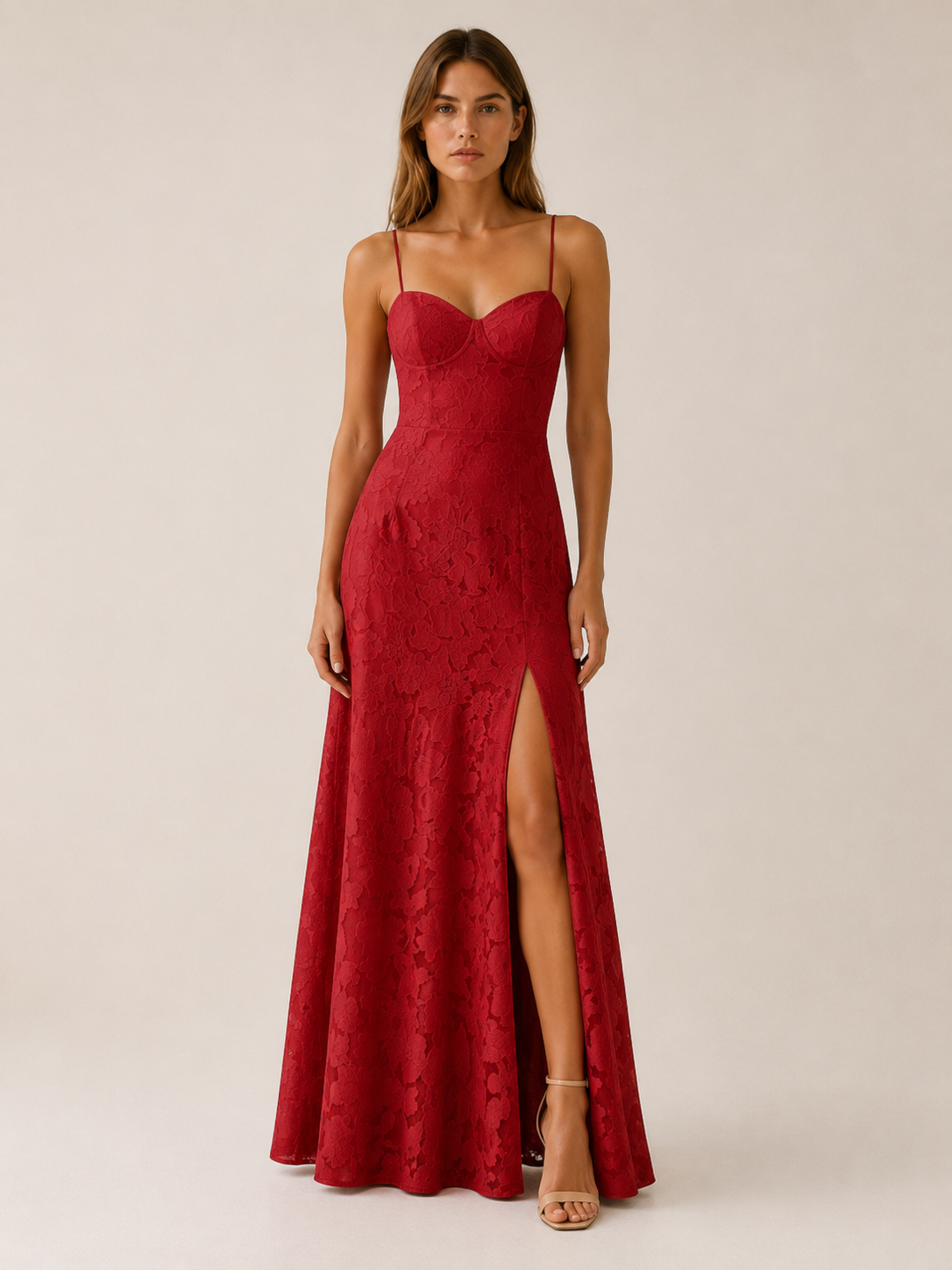 Ondine | Wedding Guest Maxi Dress with Side Slit