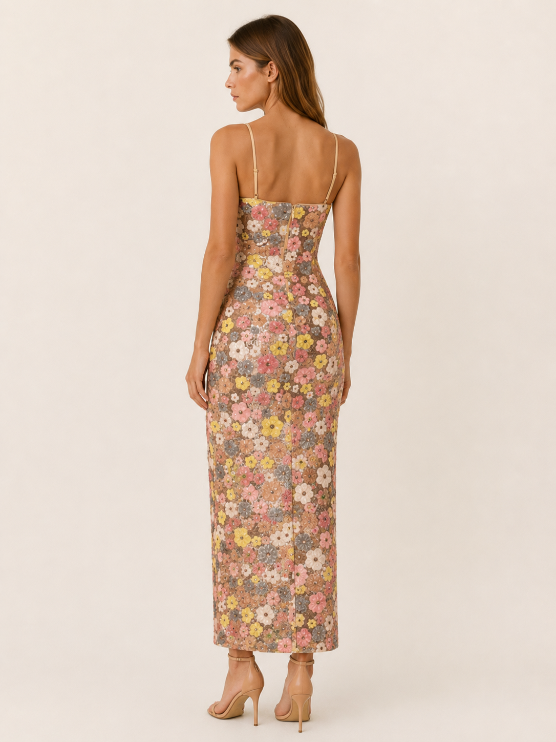 Rheva | Maxi Dress with Detail Strappy