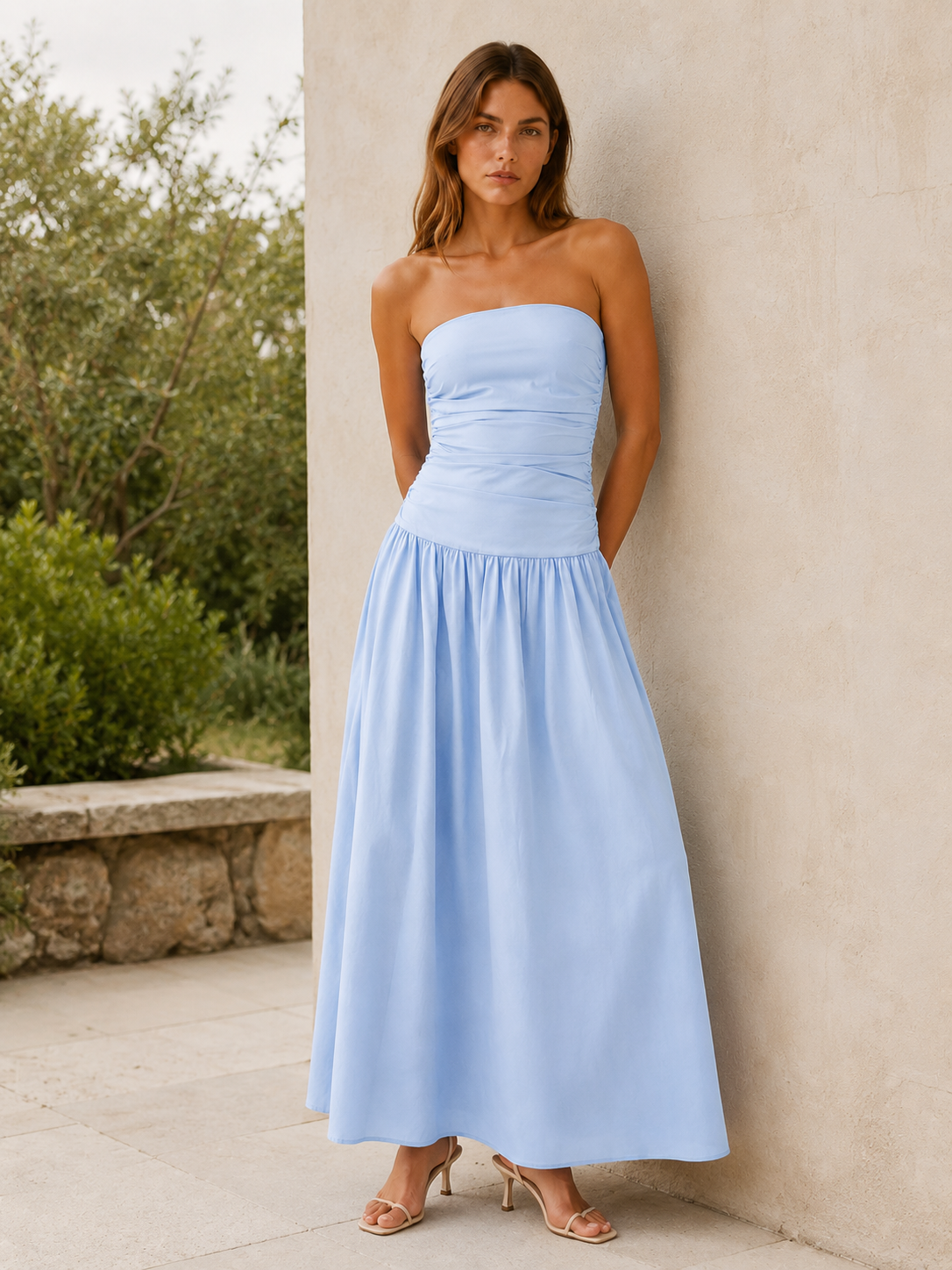 Selara | Sleeveless Maxi Dress for Summer Events