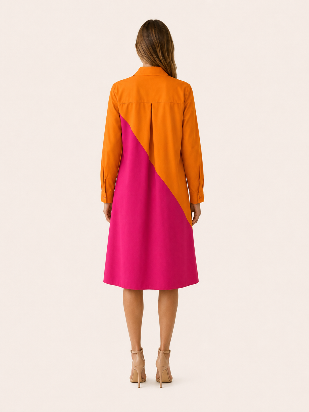 Tinsley | Midi Dress with Draped Panel Occasion