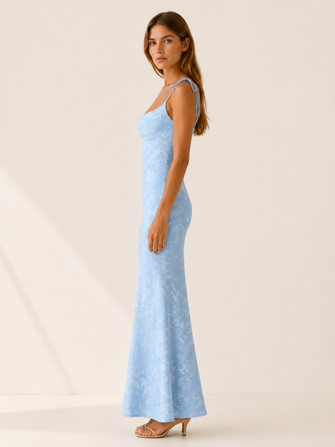 Tirzah | Occasion Wear Maxi Dress with Tie Straps