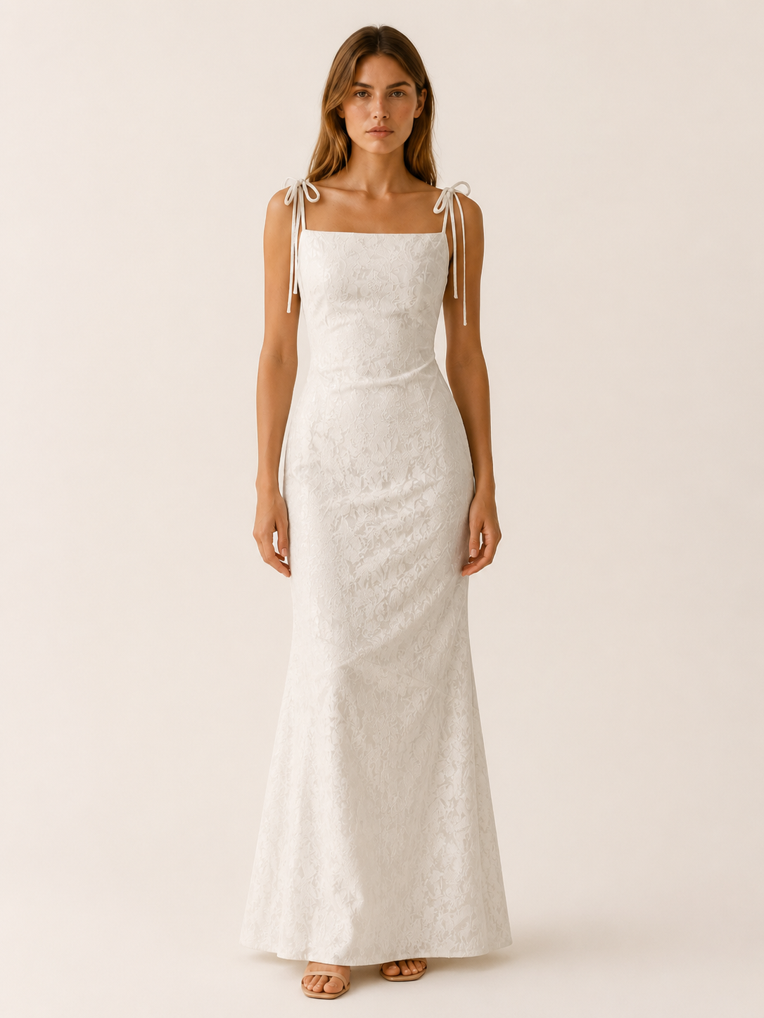Tirzah | Occasion Wear Maxi Dress with Tie Straps