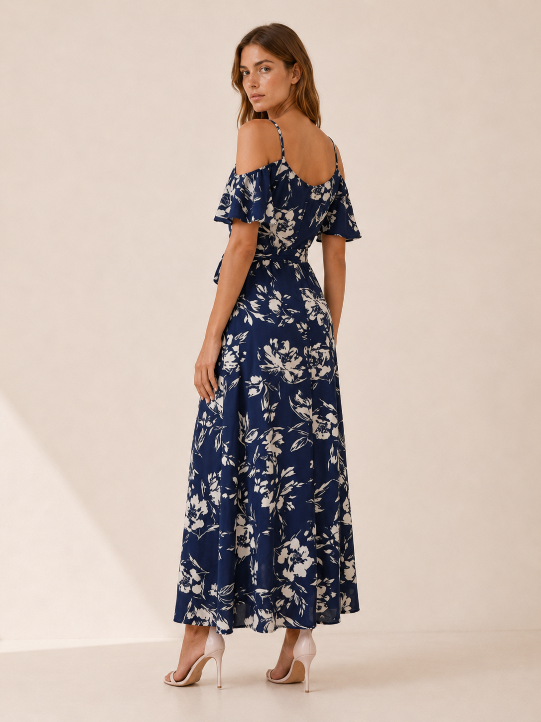 Trelune | Maxi Dress with Off-Shoulder Slit