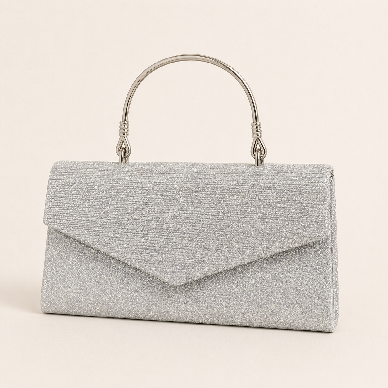 Zirel | Women's Structured Top Handle Clutch Bag