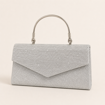 Zirel | Women's Structured Top Handle Clutch Bag